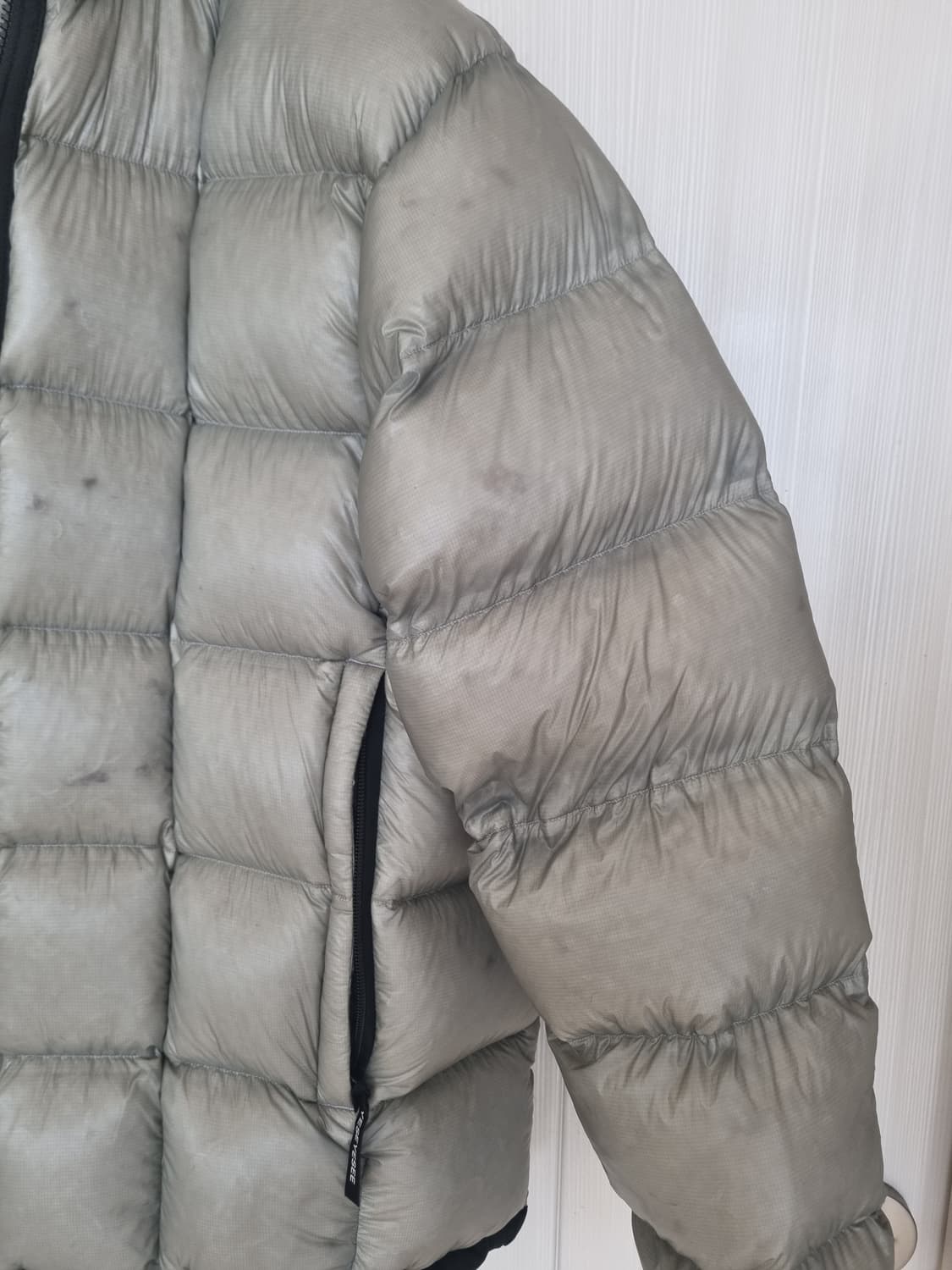 예스아이씨 구스다운 패딩 카키 (L) 상품이미지7