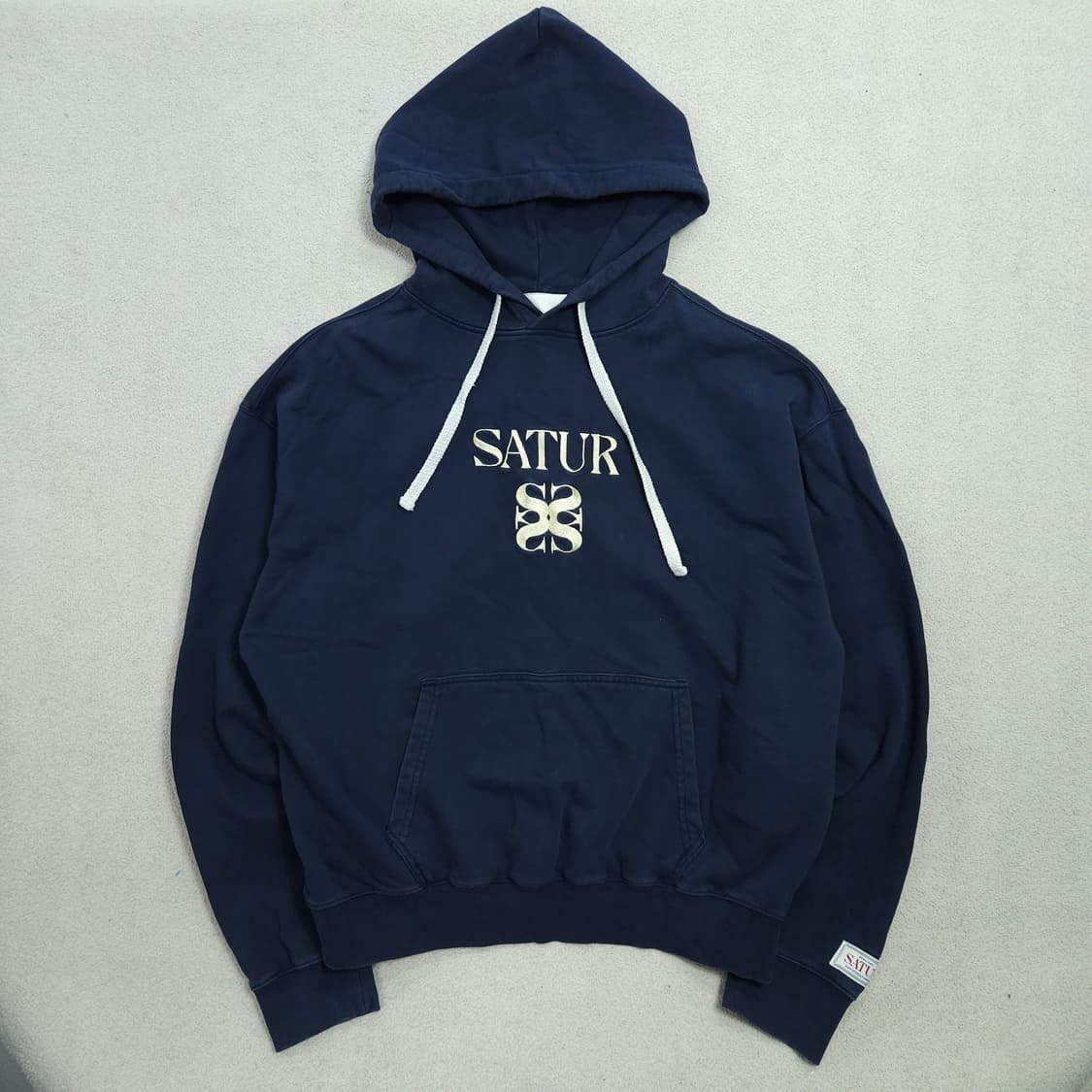 세터 클래식 로고 후드티 XL 네이비 상품이미지1