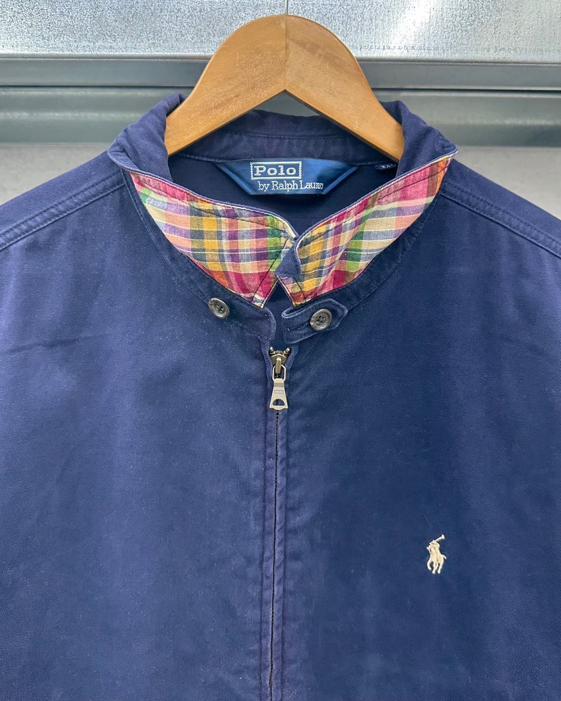 (2XL)90'S 폴로 스윙탑 블루종-M769 상품이미지3