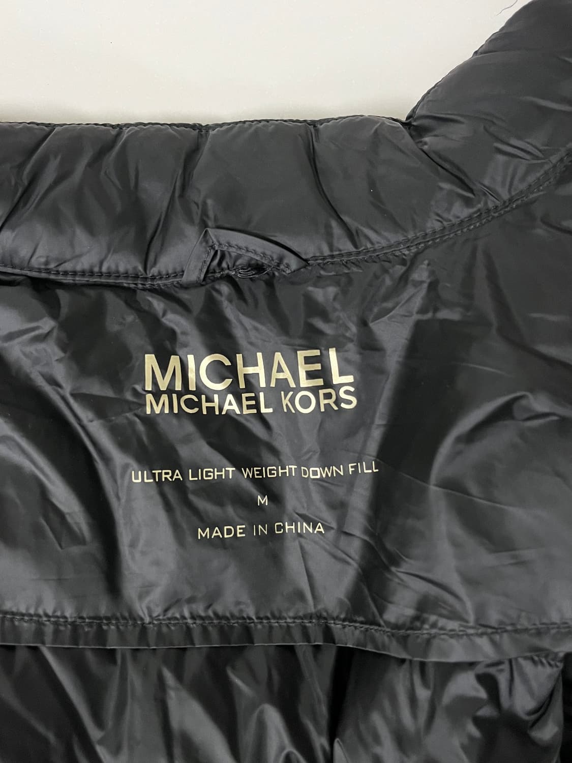 M) 마이클코어스 경량 벨트 패딩 블랙 상품이미지5