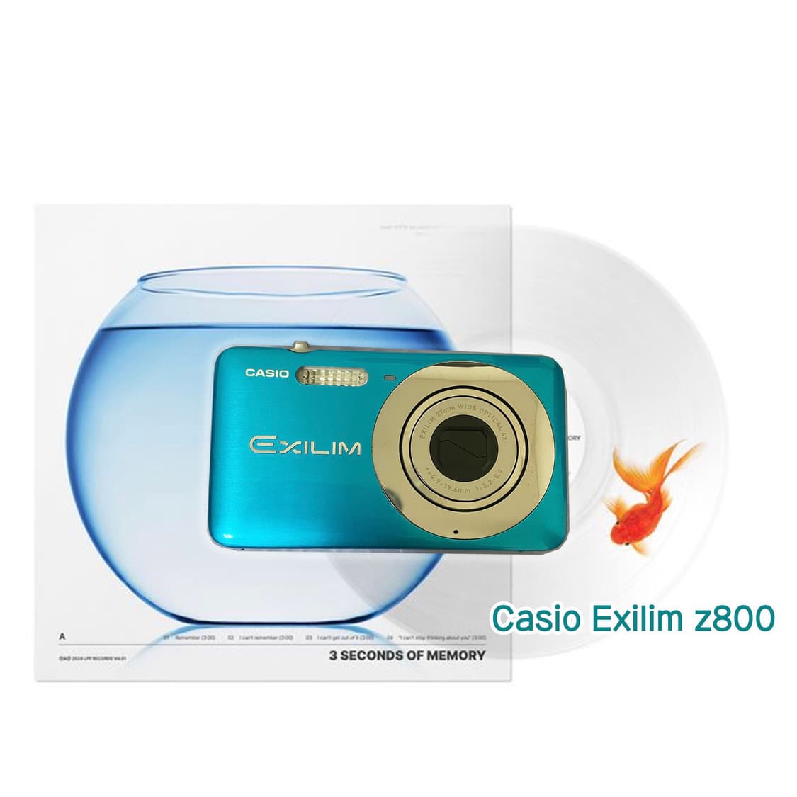 풀박!/작례O) Casio exilim z800 블루 카시오 엑슬림 상품이미지2