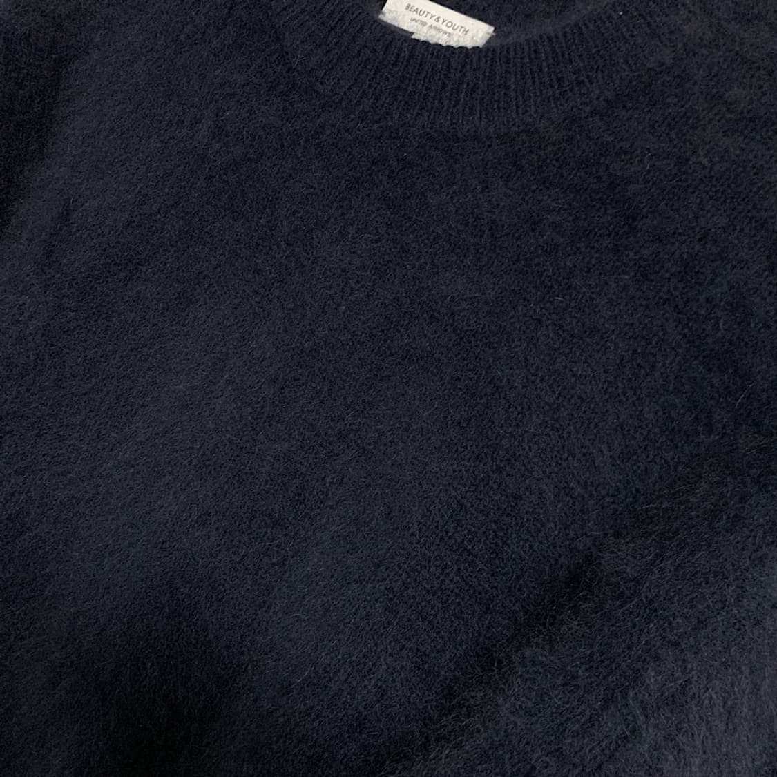 United arrows 유나이티드 애로우즈 헤어리 울 니트 M 상품이미지6