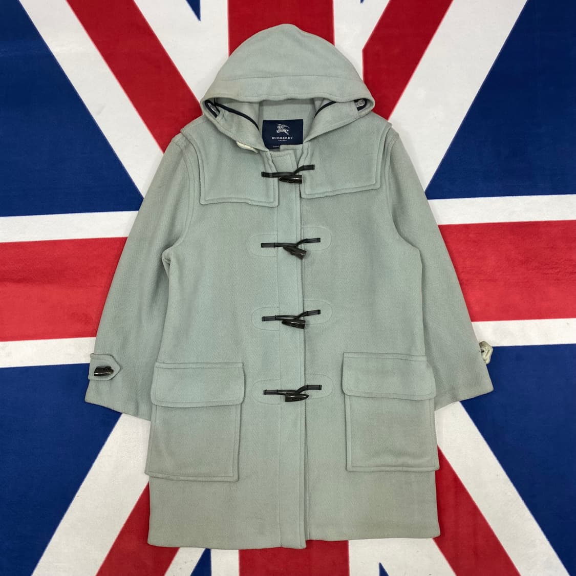 버버리 더플코트 실측 100 상품이미지1