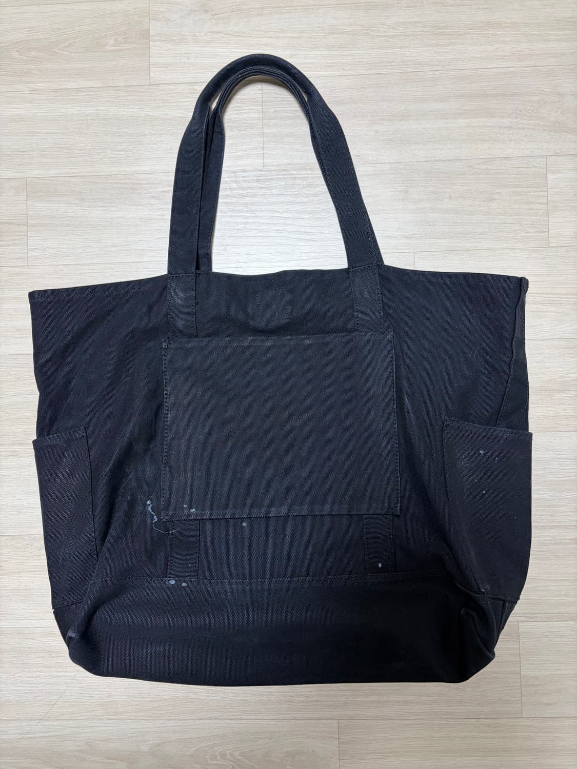 로스트타운서플라이 x 패킹 dpt 토트백 블랙 상품이미지2