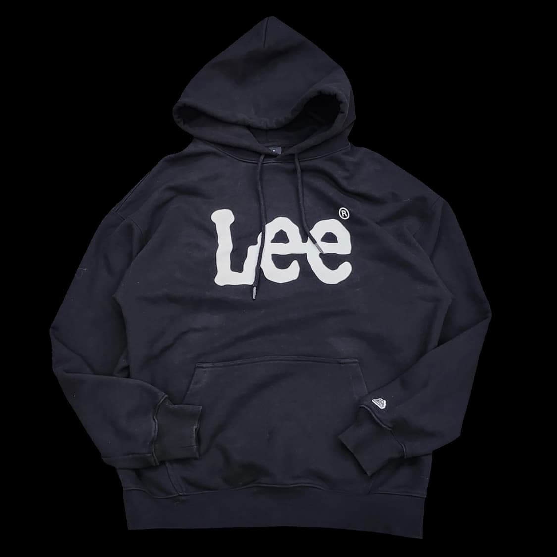 LEE 리 블래 빅로고 후드티 상품이미지1