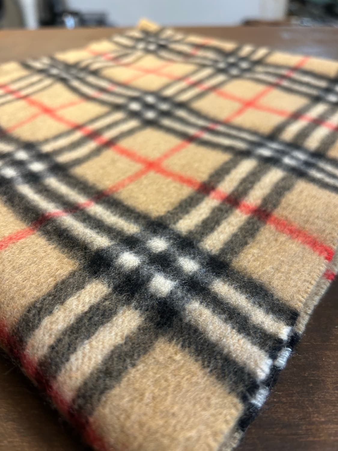 빈티지 버버리 캐시미어 머플러 상품이미지3