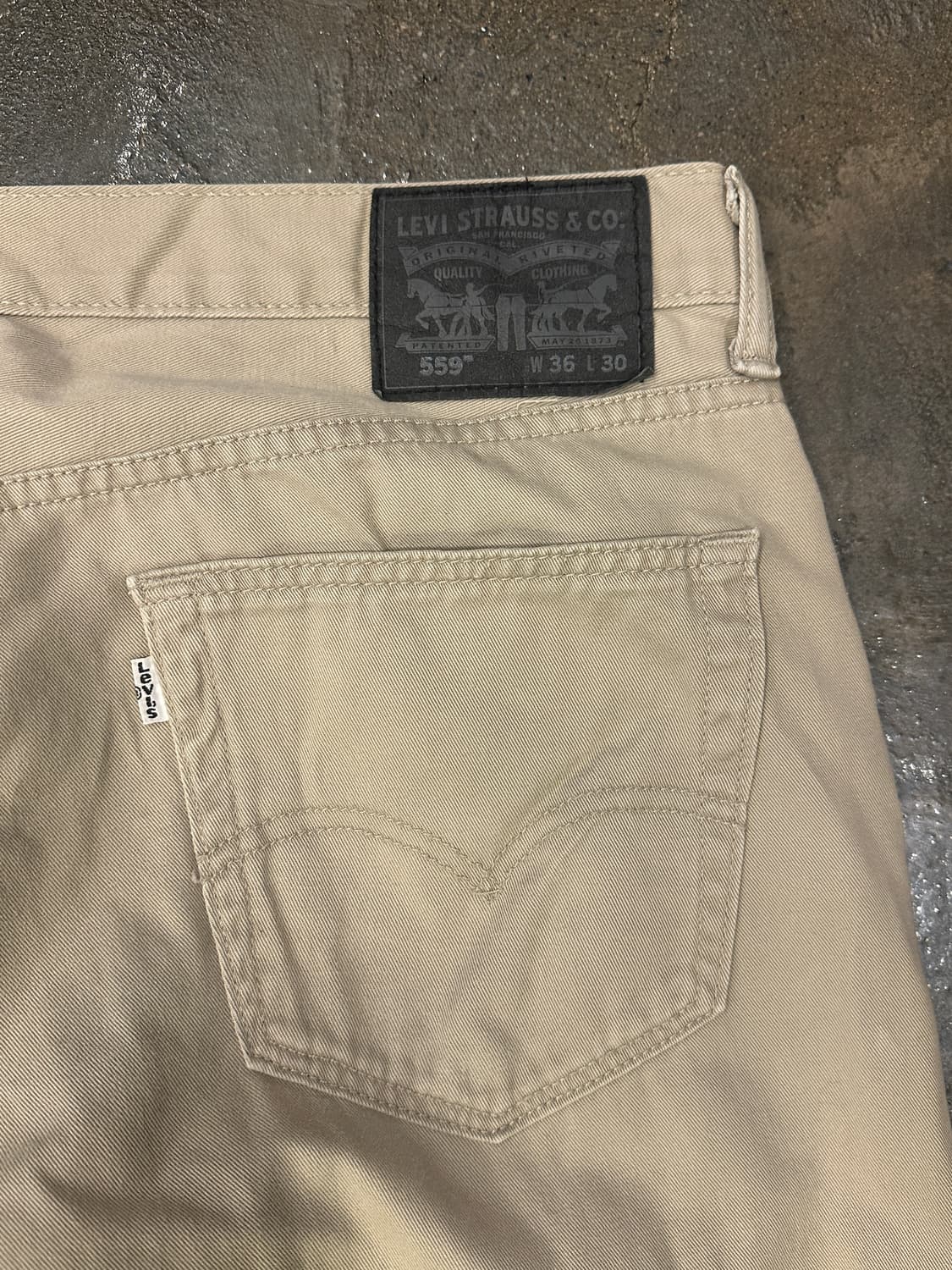 Levis 리바이스 화이트탭 559 W36 L30 상품이미지4