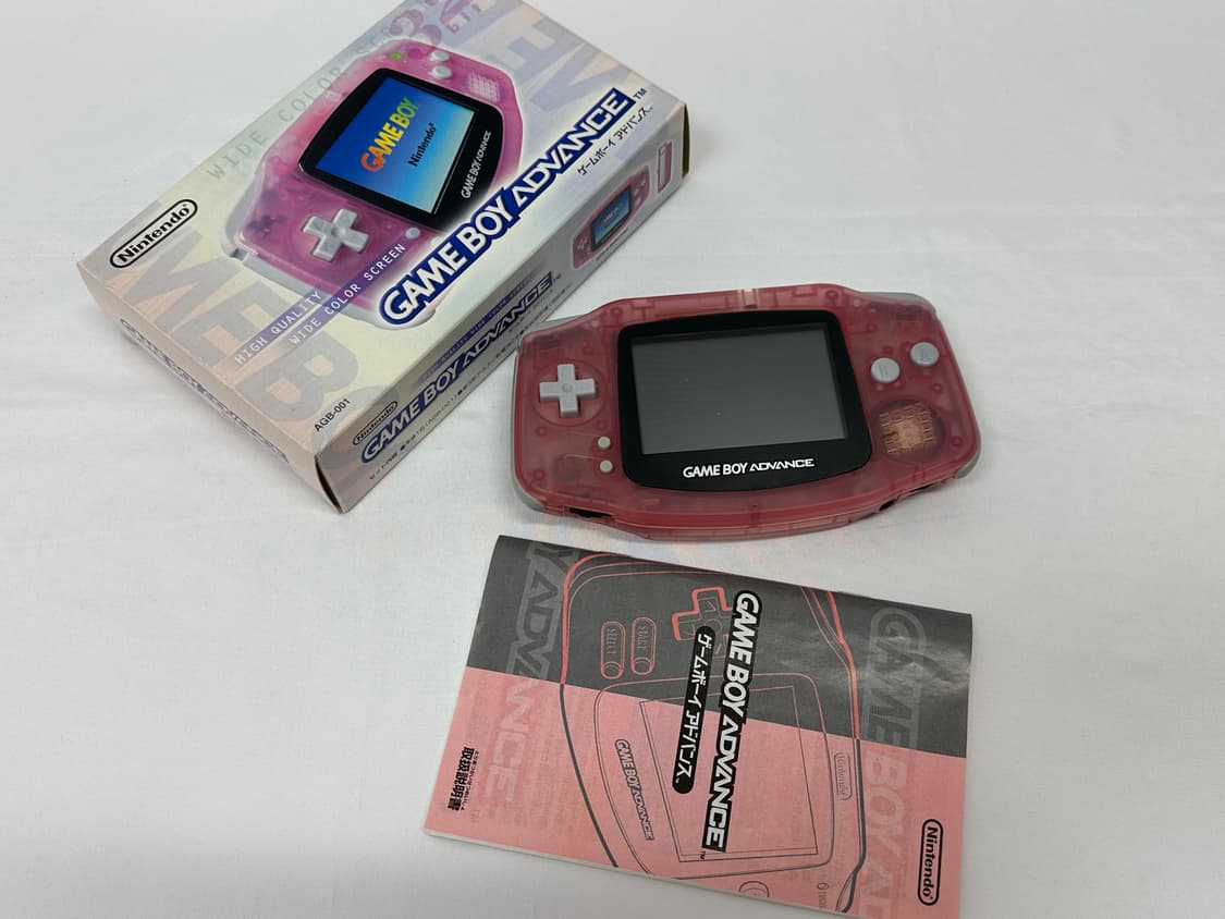 게임보이 어드밴스 클리어 핑크 상품이미지8