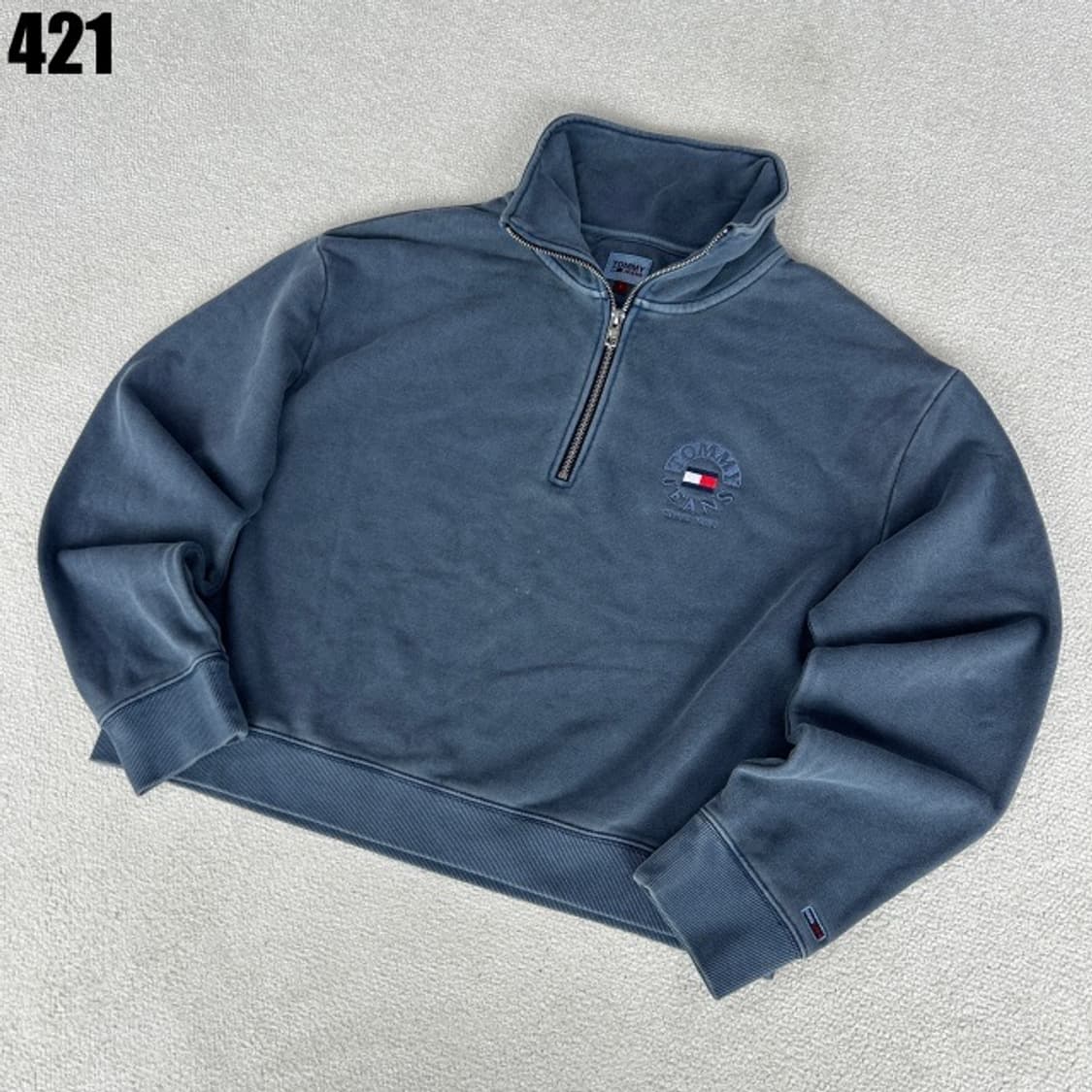 타미힐피거 하프집업 네이비  상품이미지1