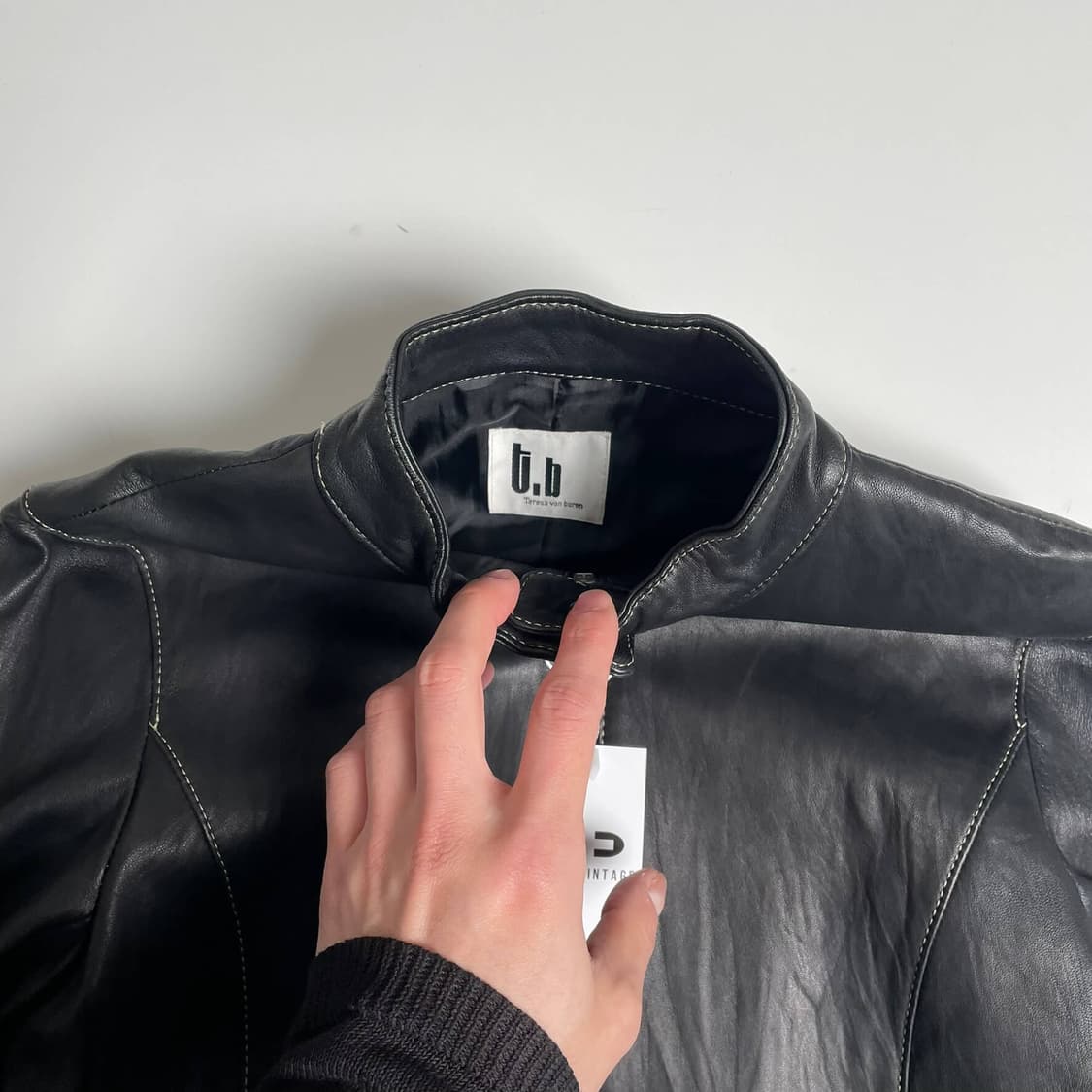 t.b 포켓 포인트 양가죽 자켓 상품이미지8