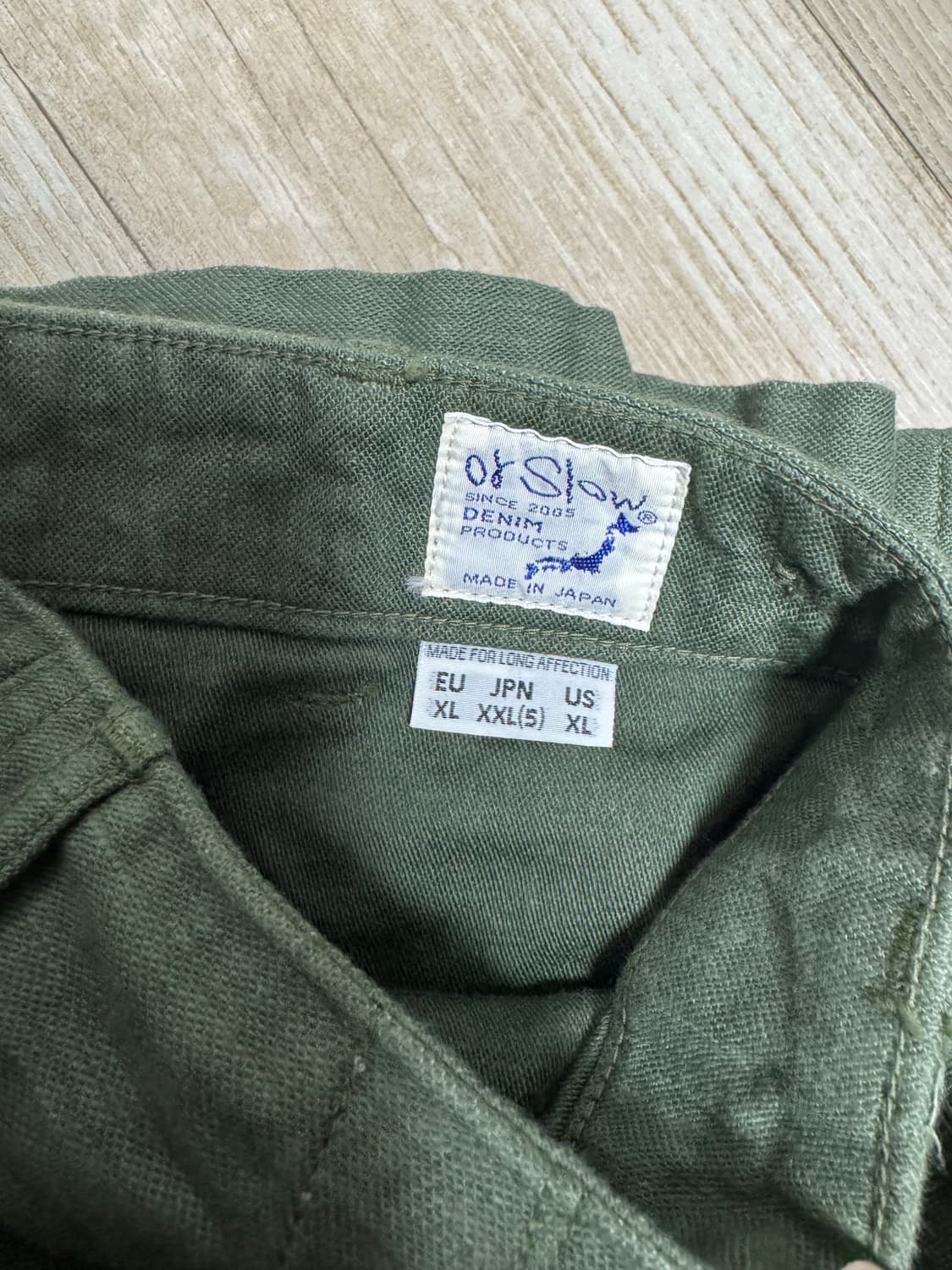 오어슬로우 퍼티그 5사이즈 새상품 상품이미지2