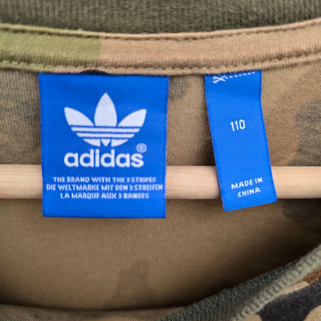 아디다스 카모 빅로고 반팔티 상품이미지4