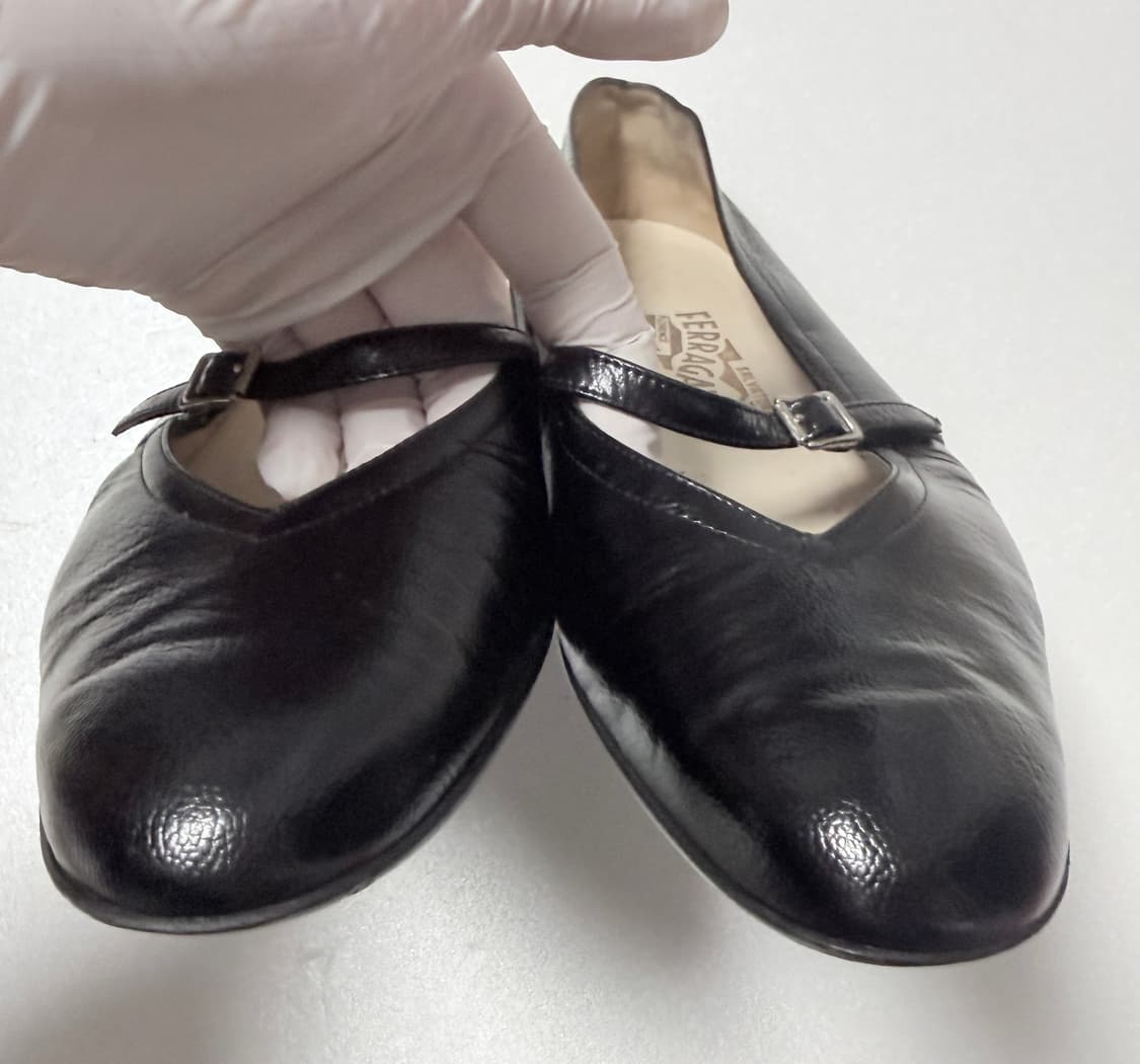 페레가모 Salvatore Ferragamo 메리제인 가죽 플랫 / 24 상품이미지5