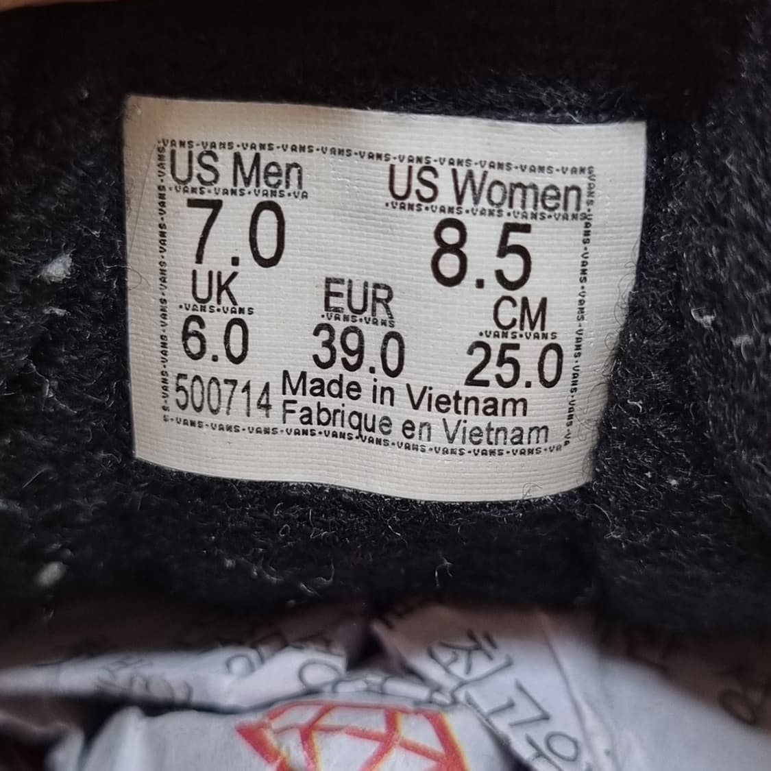 반스 올드스쿨 검흰 스니커즈 250 상품이미지6