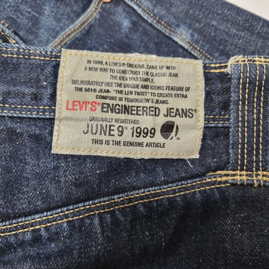 리바이스 엔지니어드진 데님팬츠 상품이미지7