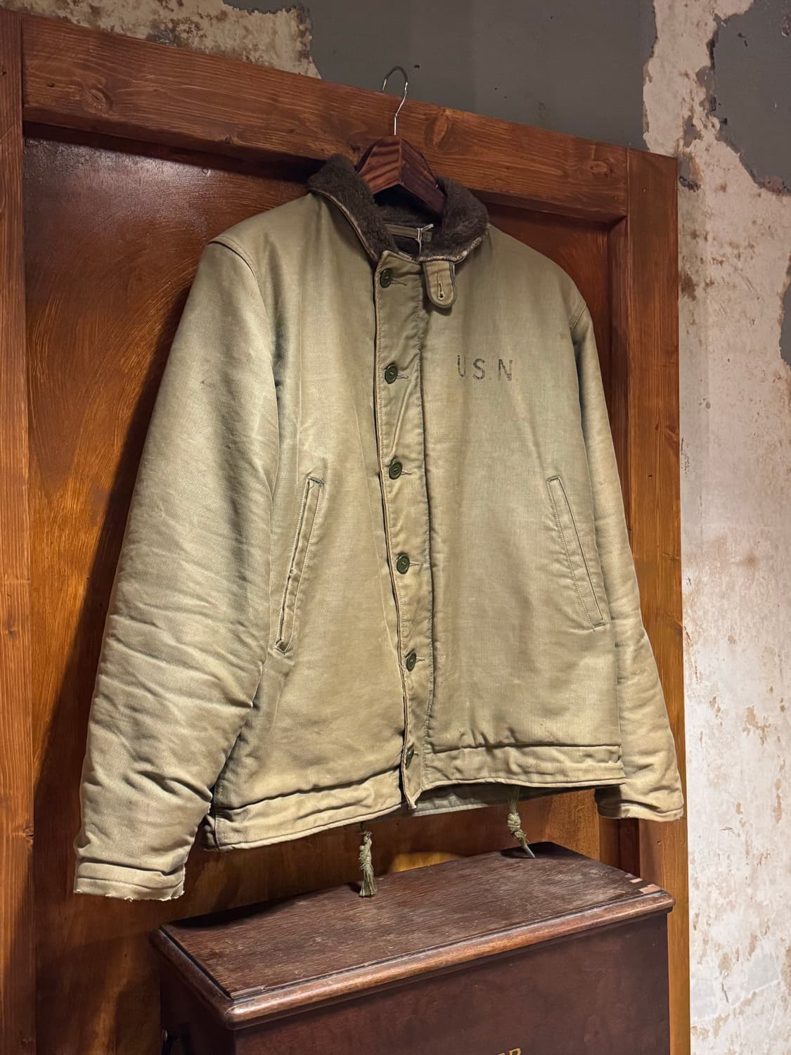 오리지널 USN N-1 Deck Jacket (40) 상품이미지4