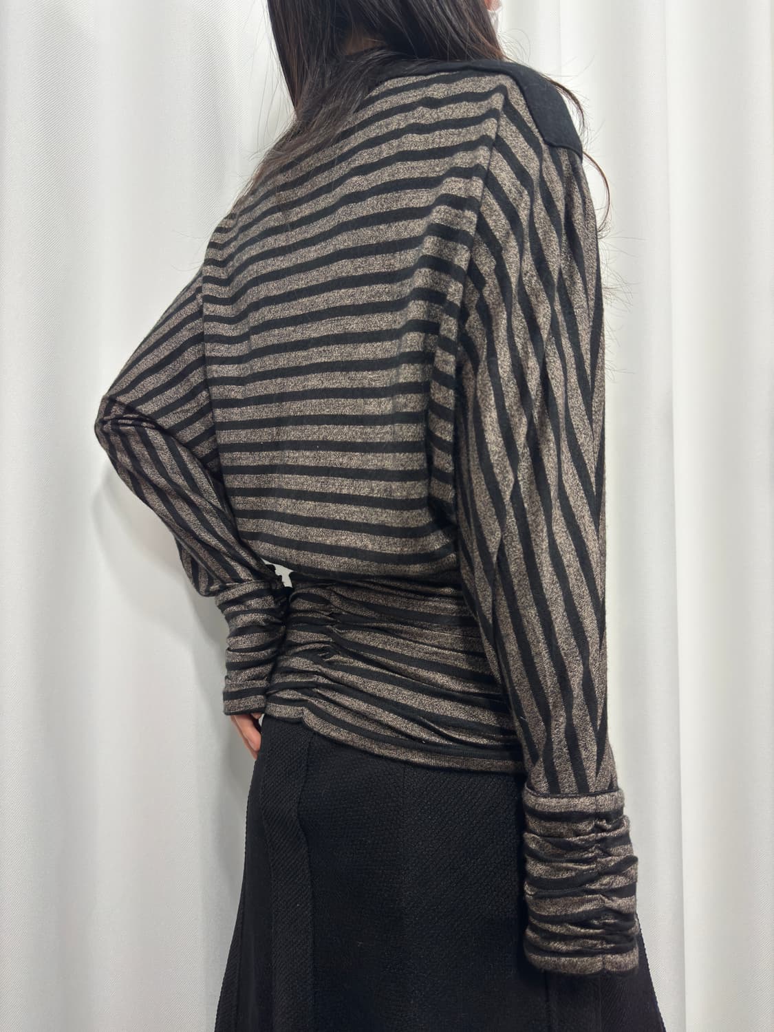 button stripe cardigan  상품이미지8