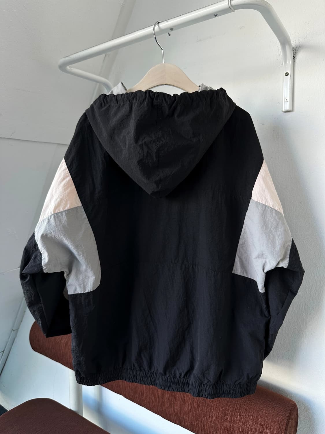 Light shell washed nylon easy parka 상품이미지4