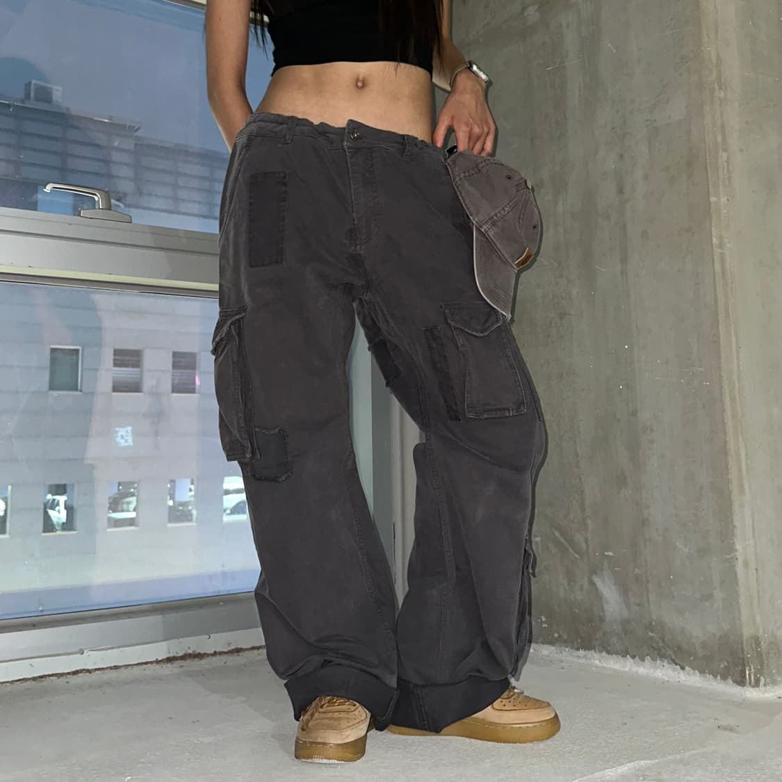damage mini pocket cargo pants 상품이미지2
