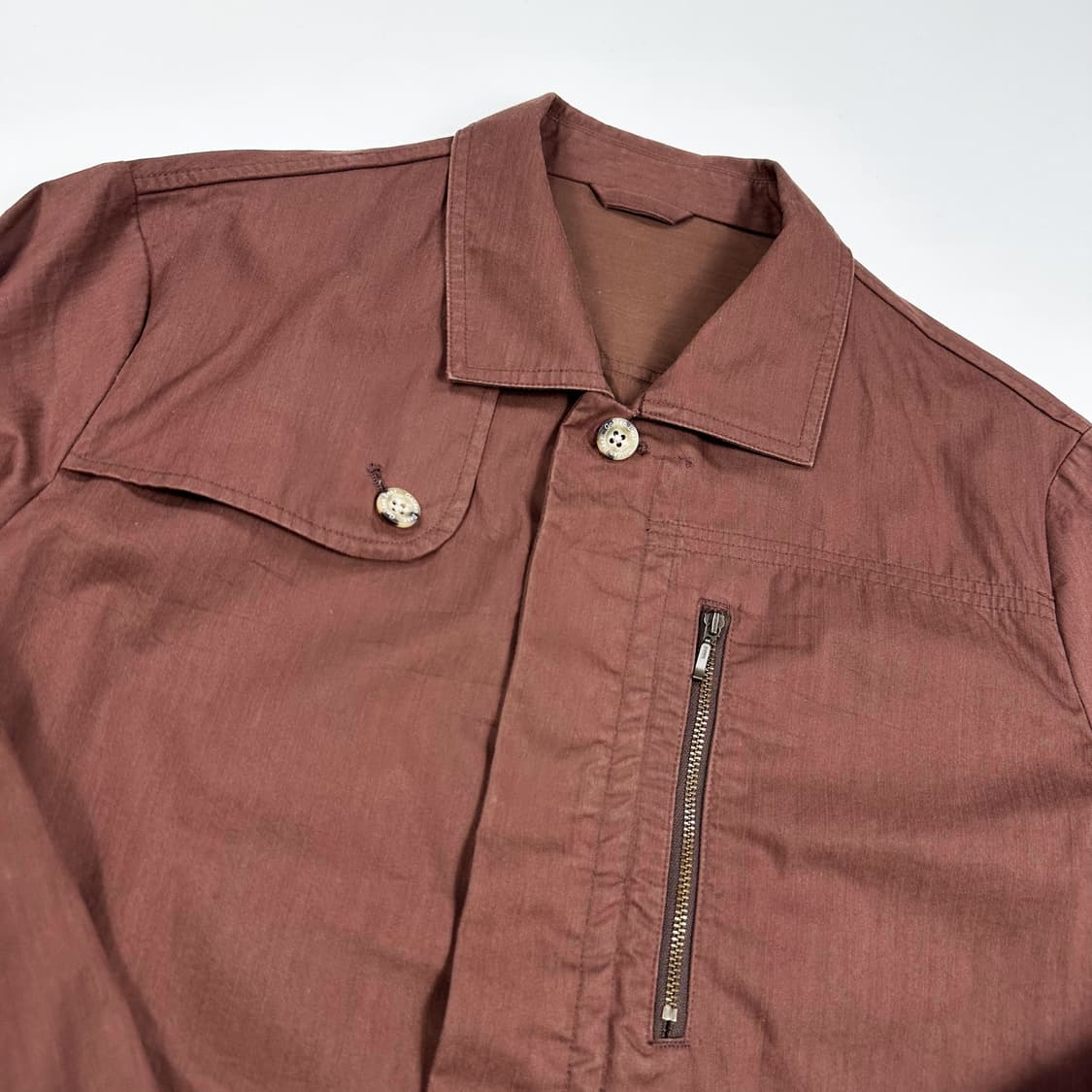 골든베어 재팬 브라운 블루종 자켓 (L) 상품이미지3