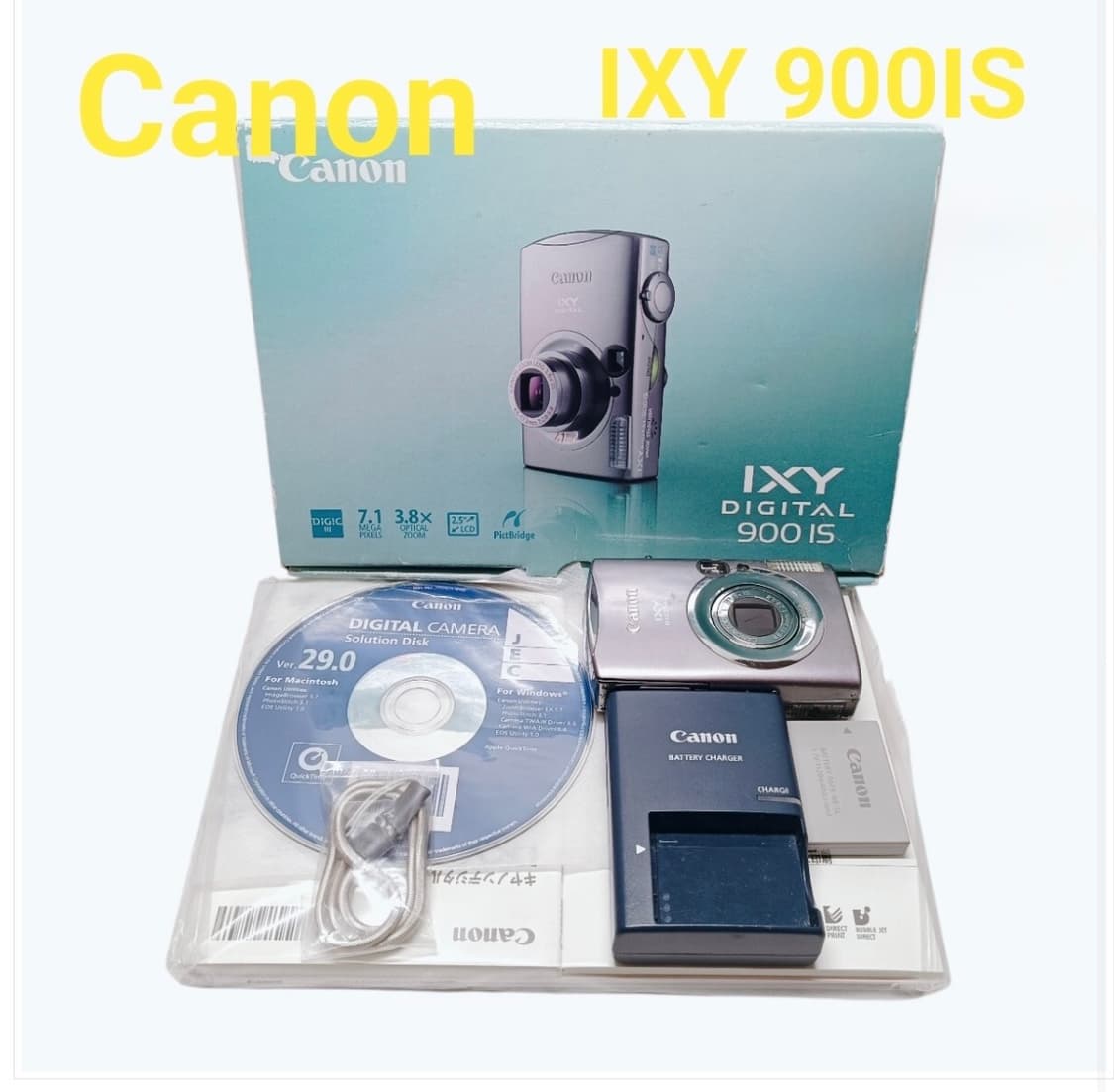 canon ixus850is(ixy900 is) 판매/풀박스 상품이미지1