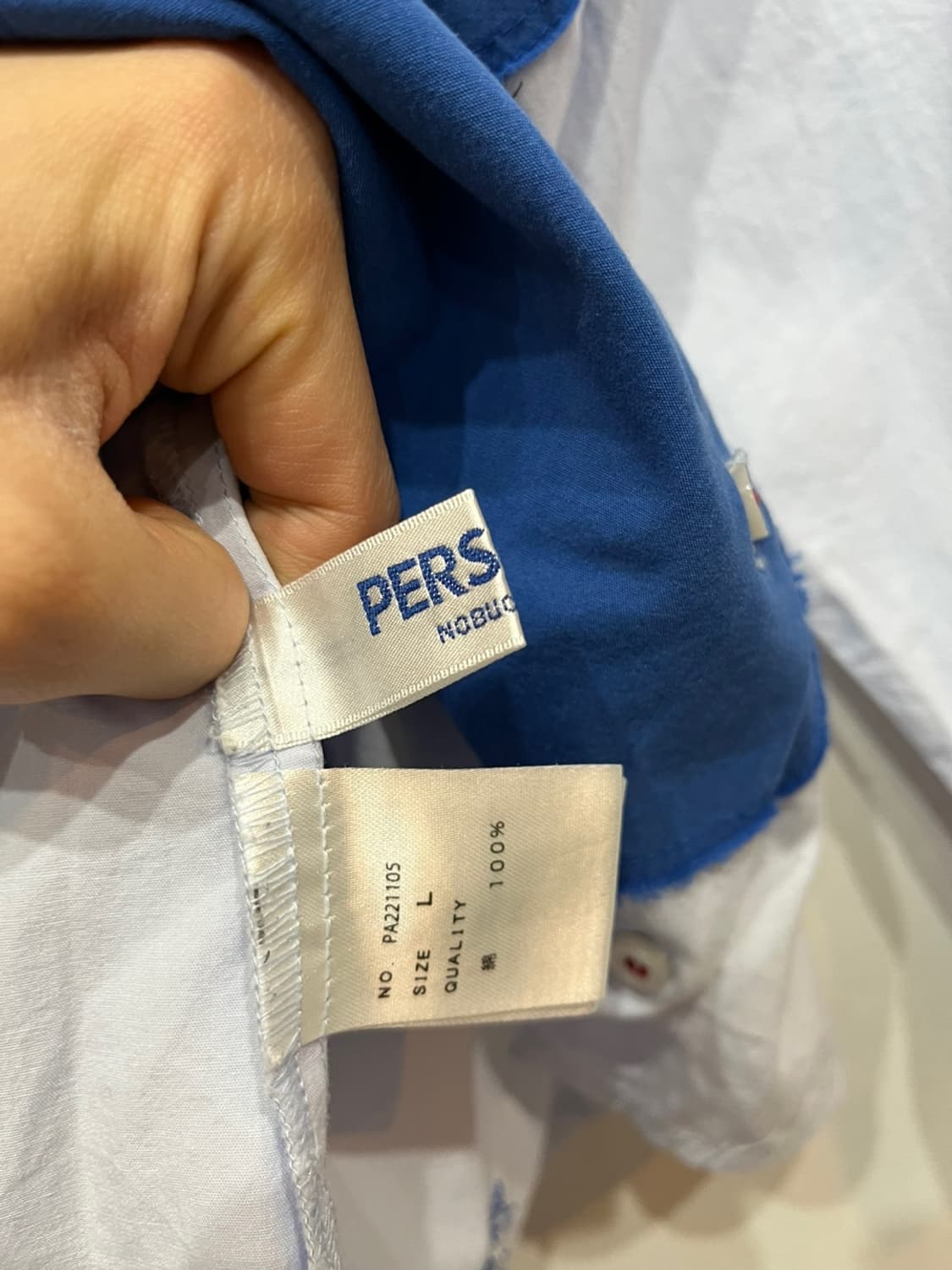 PERSONS 퍼슨스 플라워 셔츠 우먼즈 상품이미지5