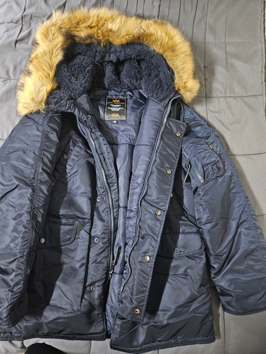 알파인더스트리 x mmlg n3b자켓 L사이즈 상품이미지1