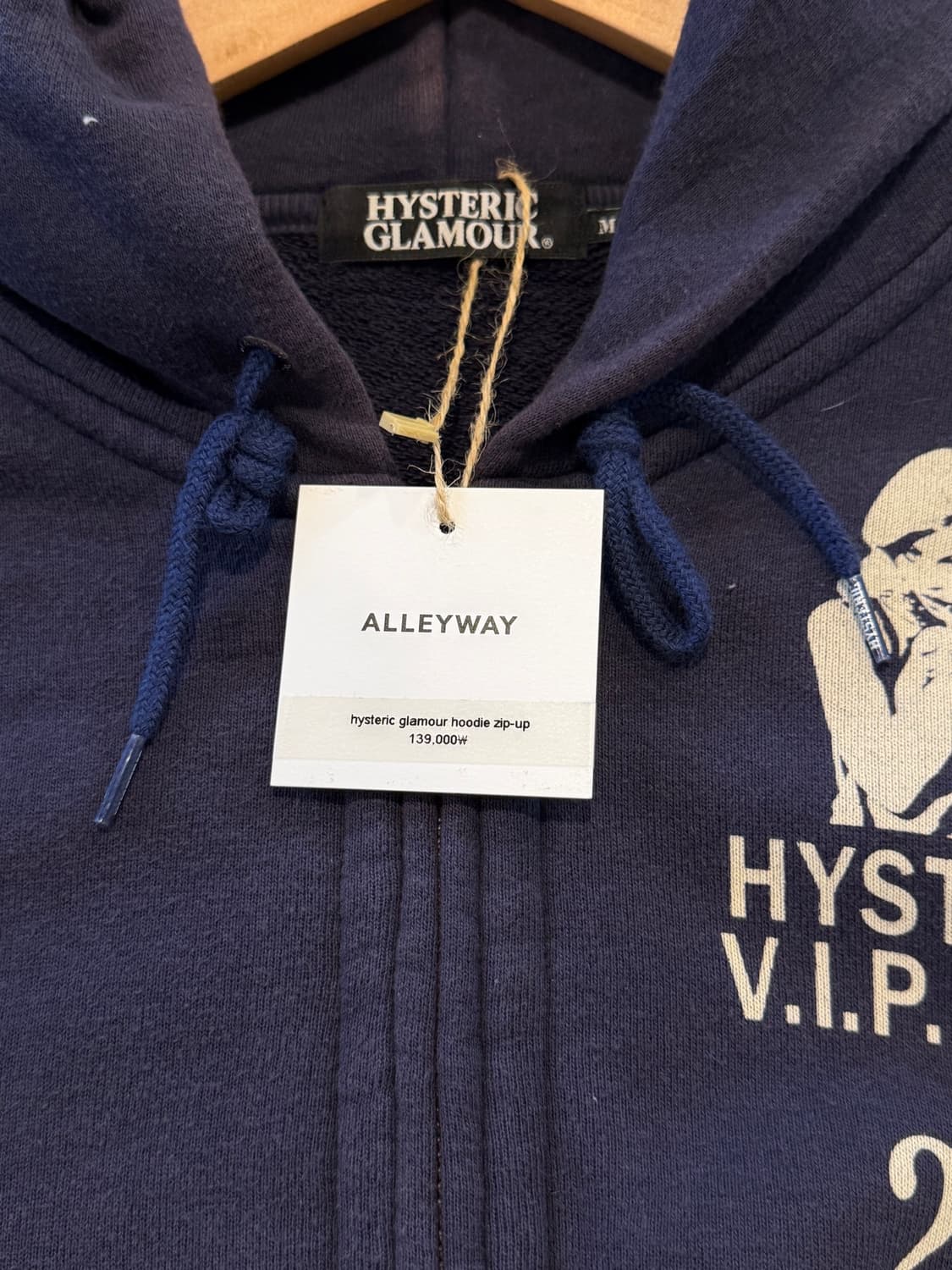 Hysteric glamour hoodie zip-up 상품이미지3