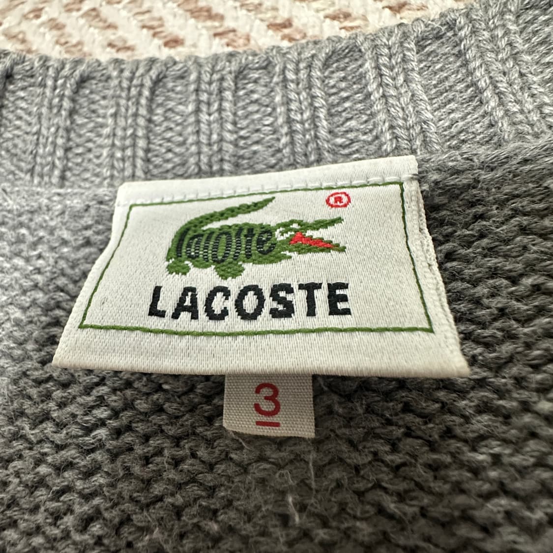 LACOSTE knit vest 상품이미지4