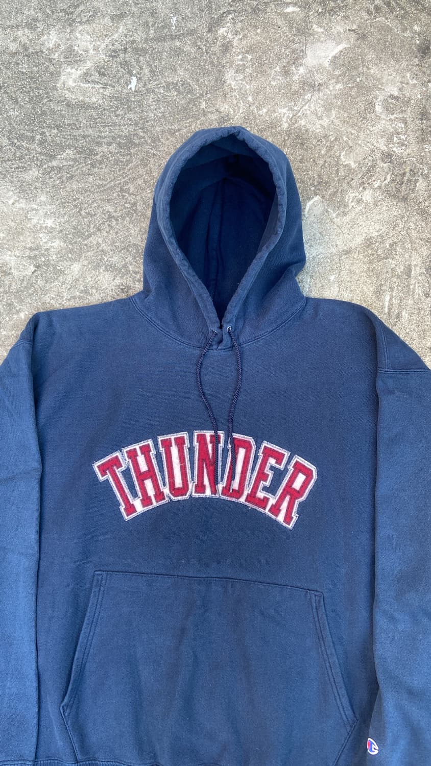 2XL) 챔피온 리버스위브 후드 상품이미지2