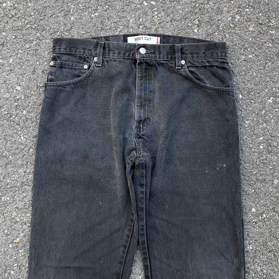 00s 빈티지 리바이스 517 블랙 부츠컷 상품이미지2