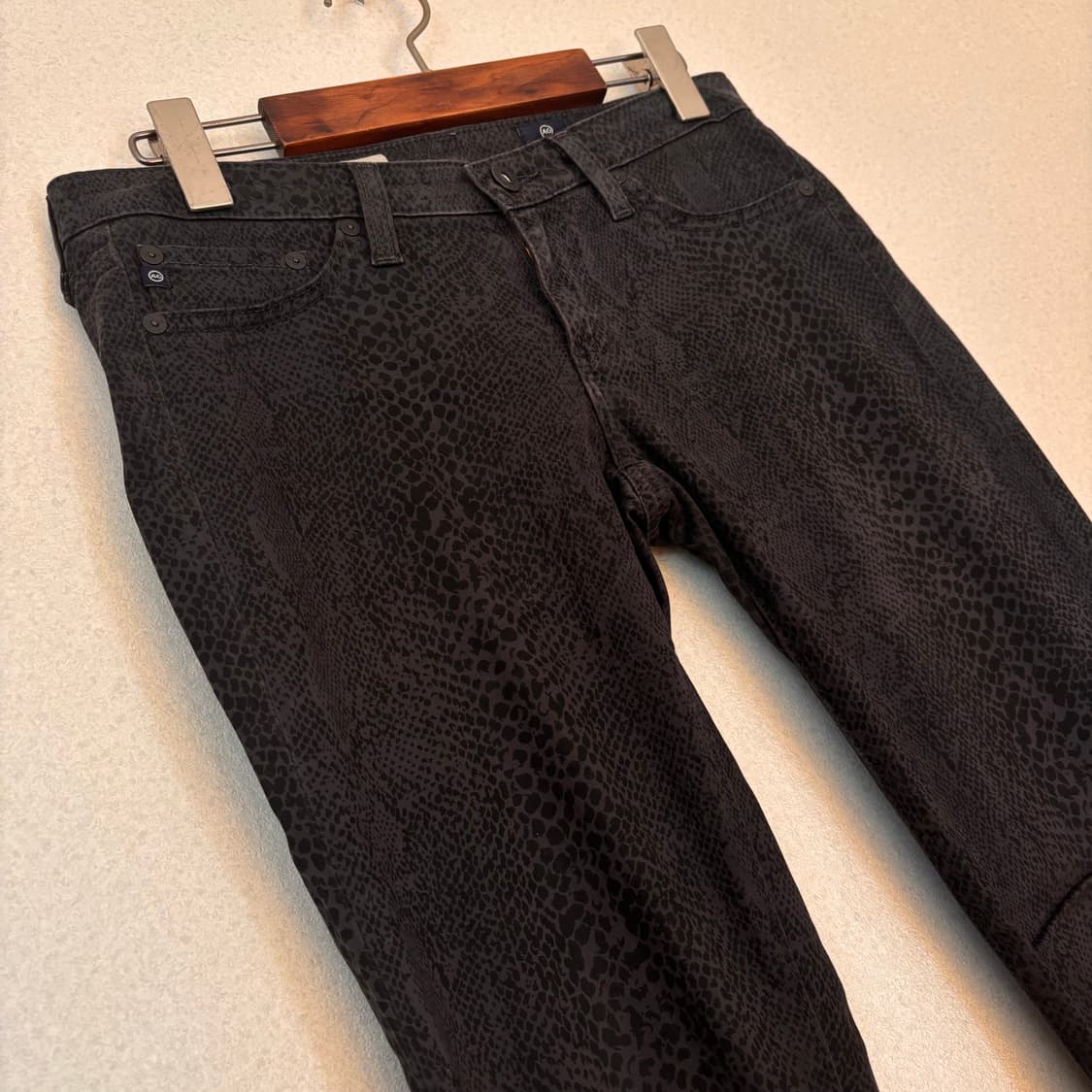 26 뱀피 패턴 스키니진 제깅스 AG 아드리아노 골드슈미트 슬림  상품이미지5