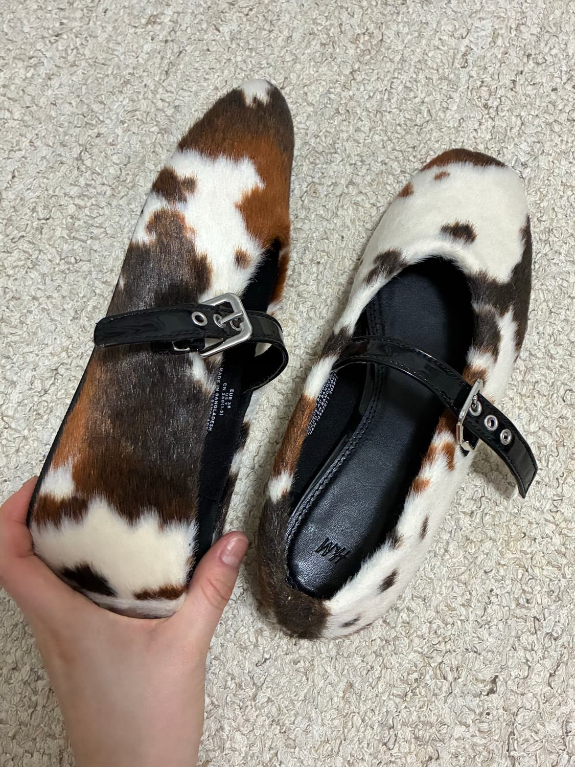 H&M 메리제인 플랫슈즈 38 (새제품) 상품이미지6