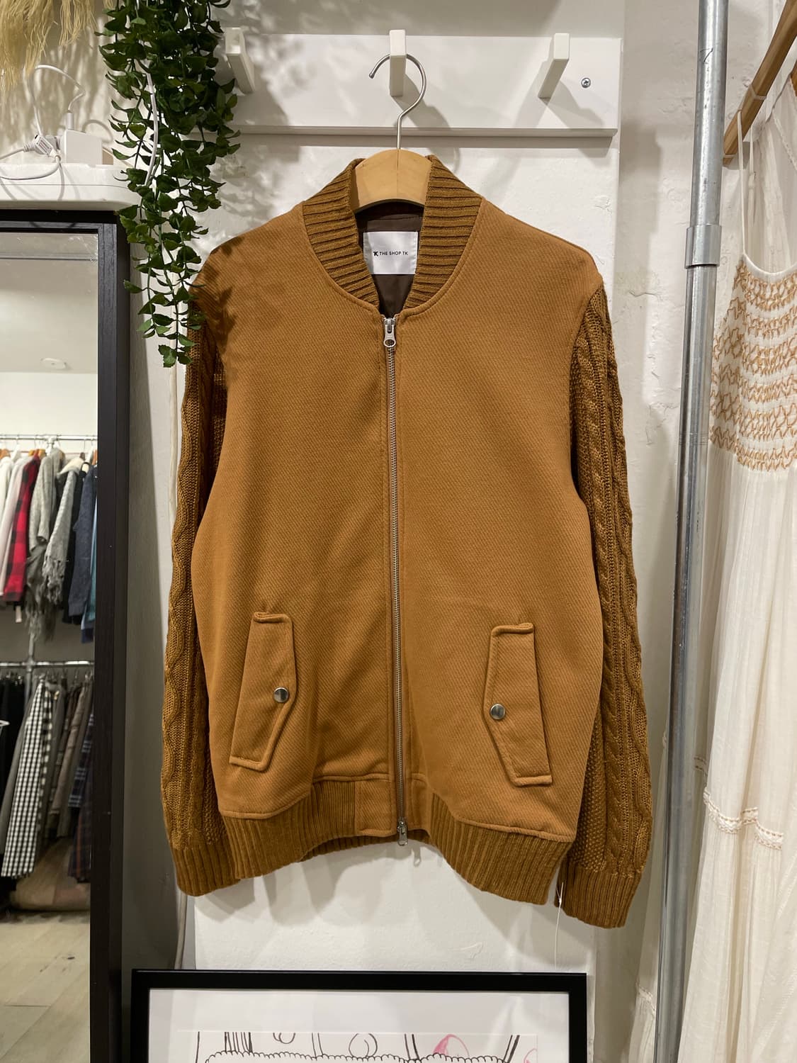 takeo kikuchi knit zip-up JK 상품이미지8