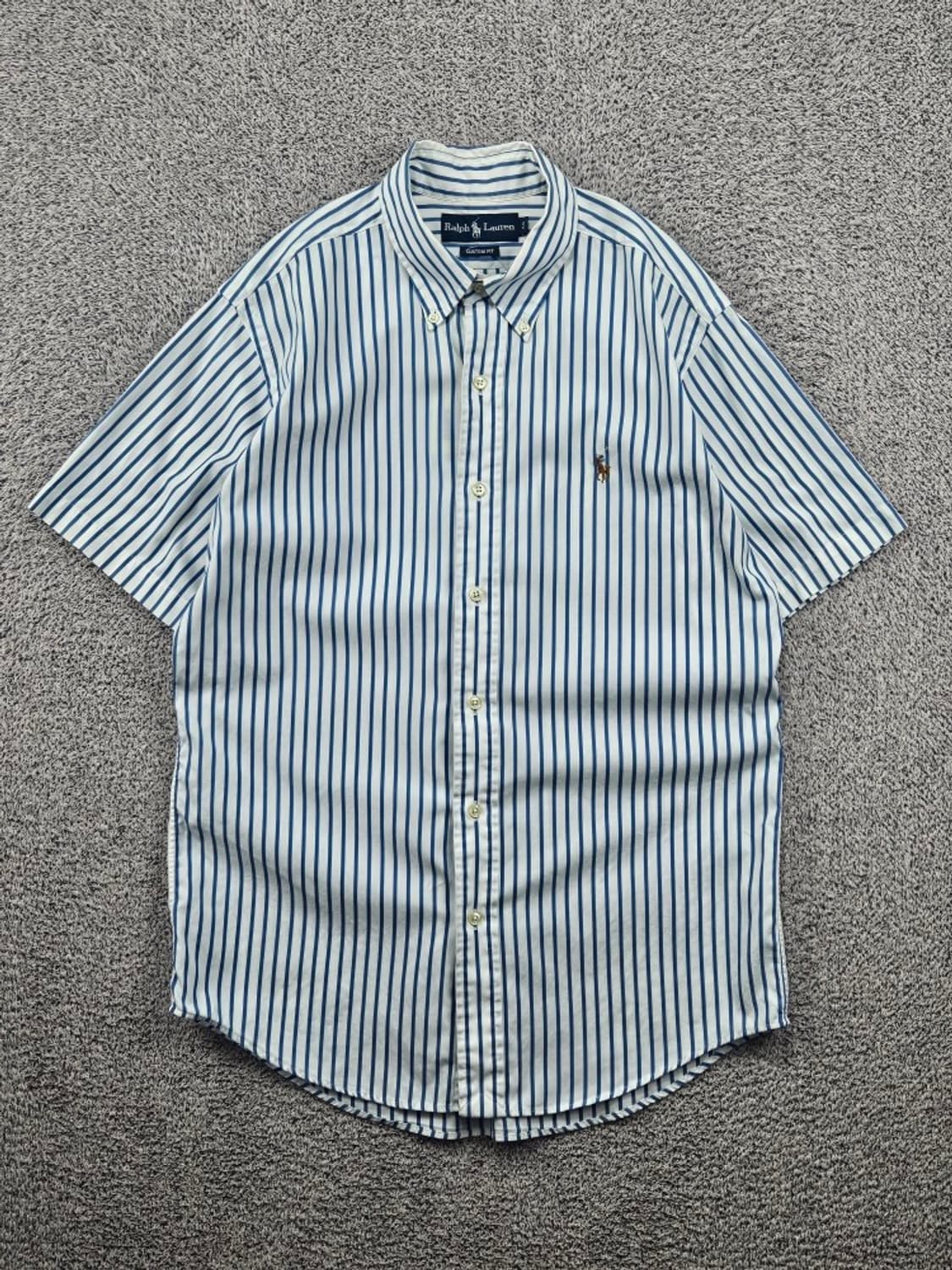폴로랄프로렌 스트라이프 하프 반팔 셔츠 ( 40 ) / 11921 상품이미지1