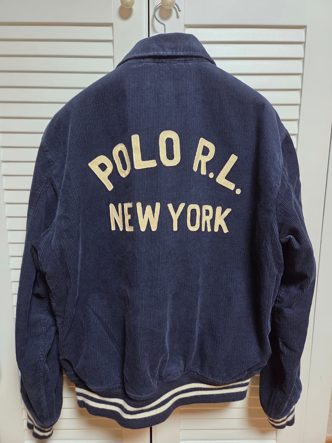 폴로 코듀로이 레터 자켓 L 상품이미지2
