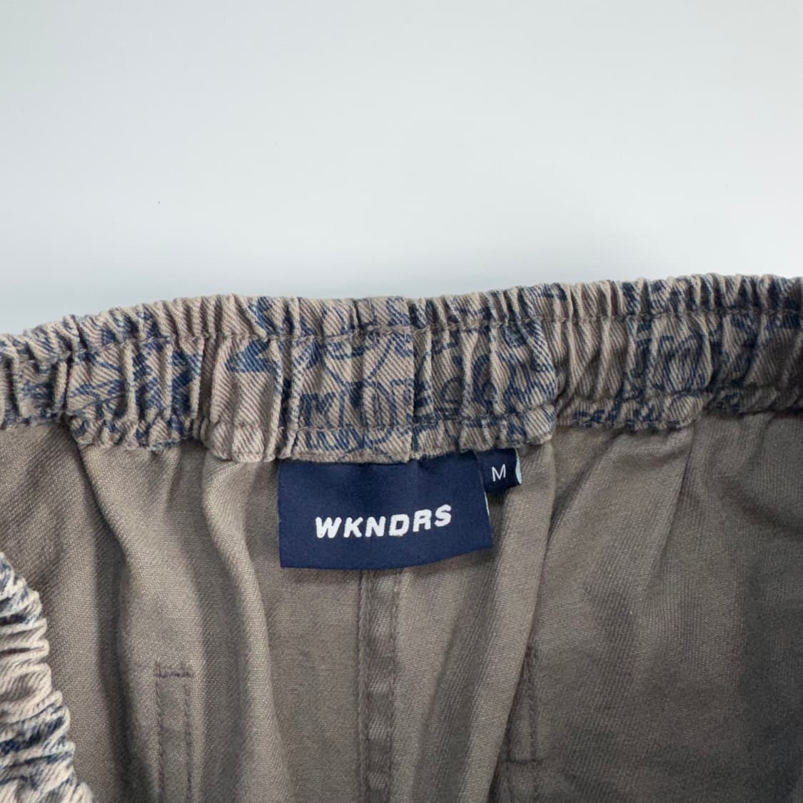 Wkndrs 위캔더스 그래픽 애쉬 브라운 팬츠 상품이미지5
