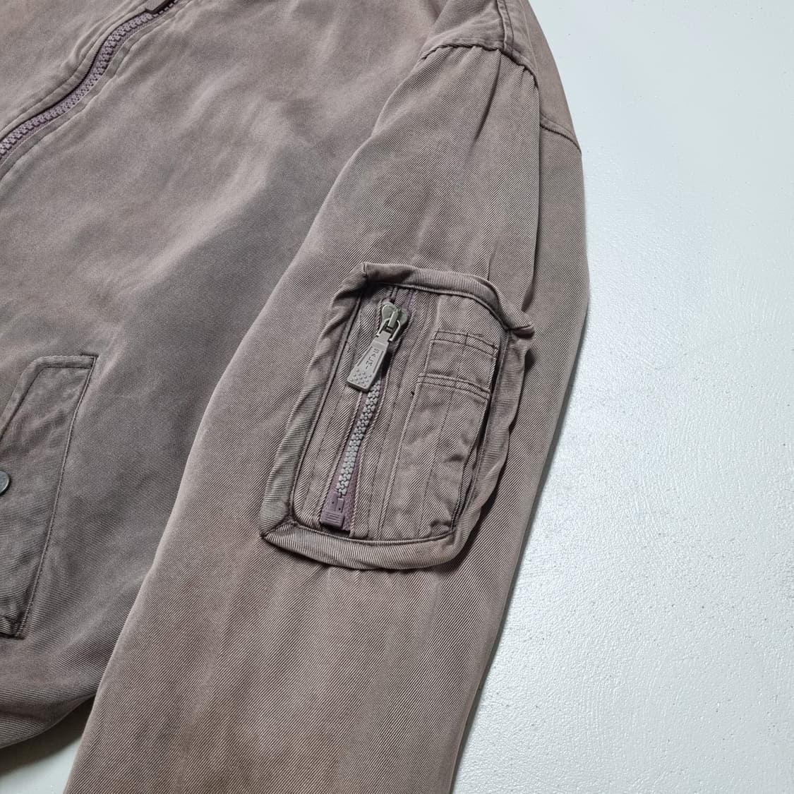 90S PIA SPORTS 페이드 봄버자켓 - XL 상품이미지4