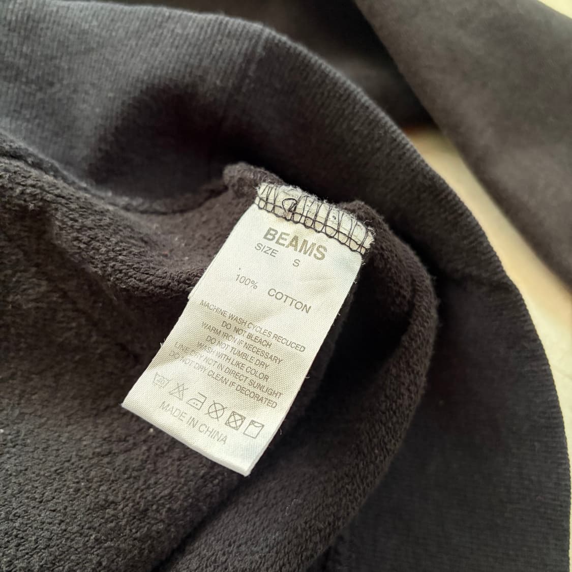 빔즈 HEART 빈티지 후드 풀집업 자켓 S 상품이미지8