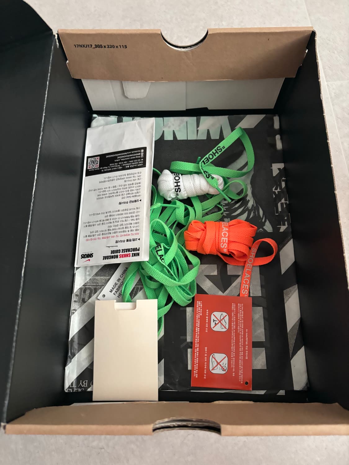 나이키 조던1 오프화이트 시카고 상품이미지3