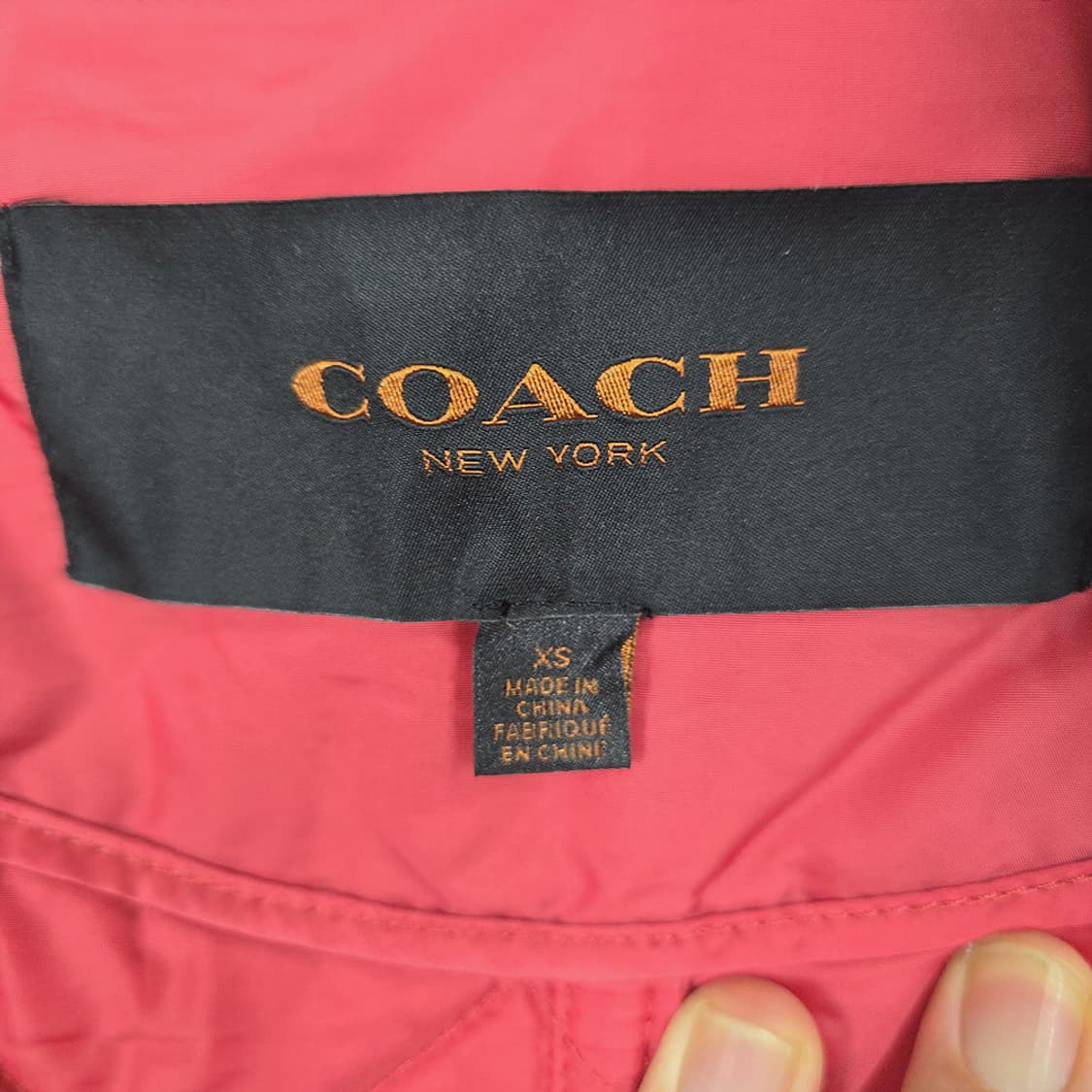 여성 코치 COACH 퀼팅 재킷 XS 상품이미지8