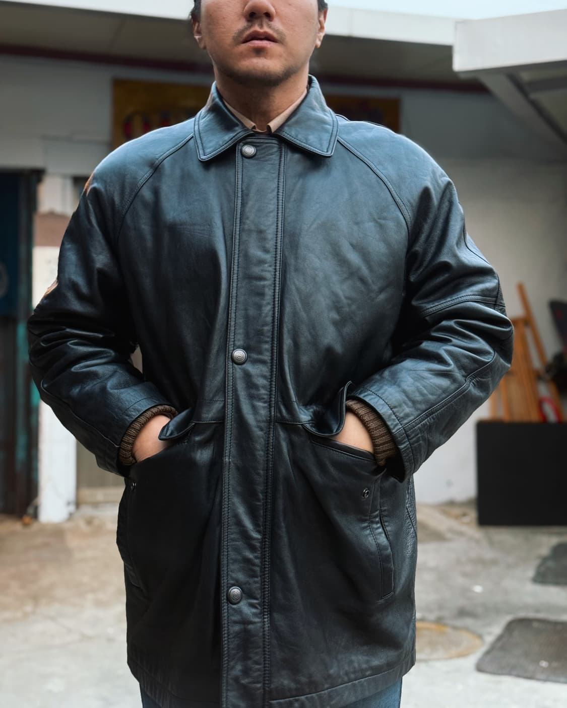 Durante 양가죽 자켓 M 상품이미지9