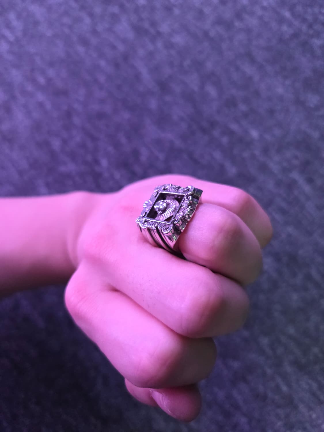 GUSQ 거스큐 베이비 엔젤링 은반지 상품이미지2