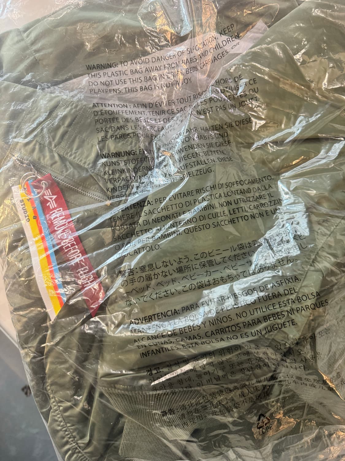 (새상품) IAB x Alpha Industries MA-1 자켓 상품이미지5