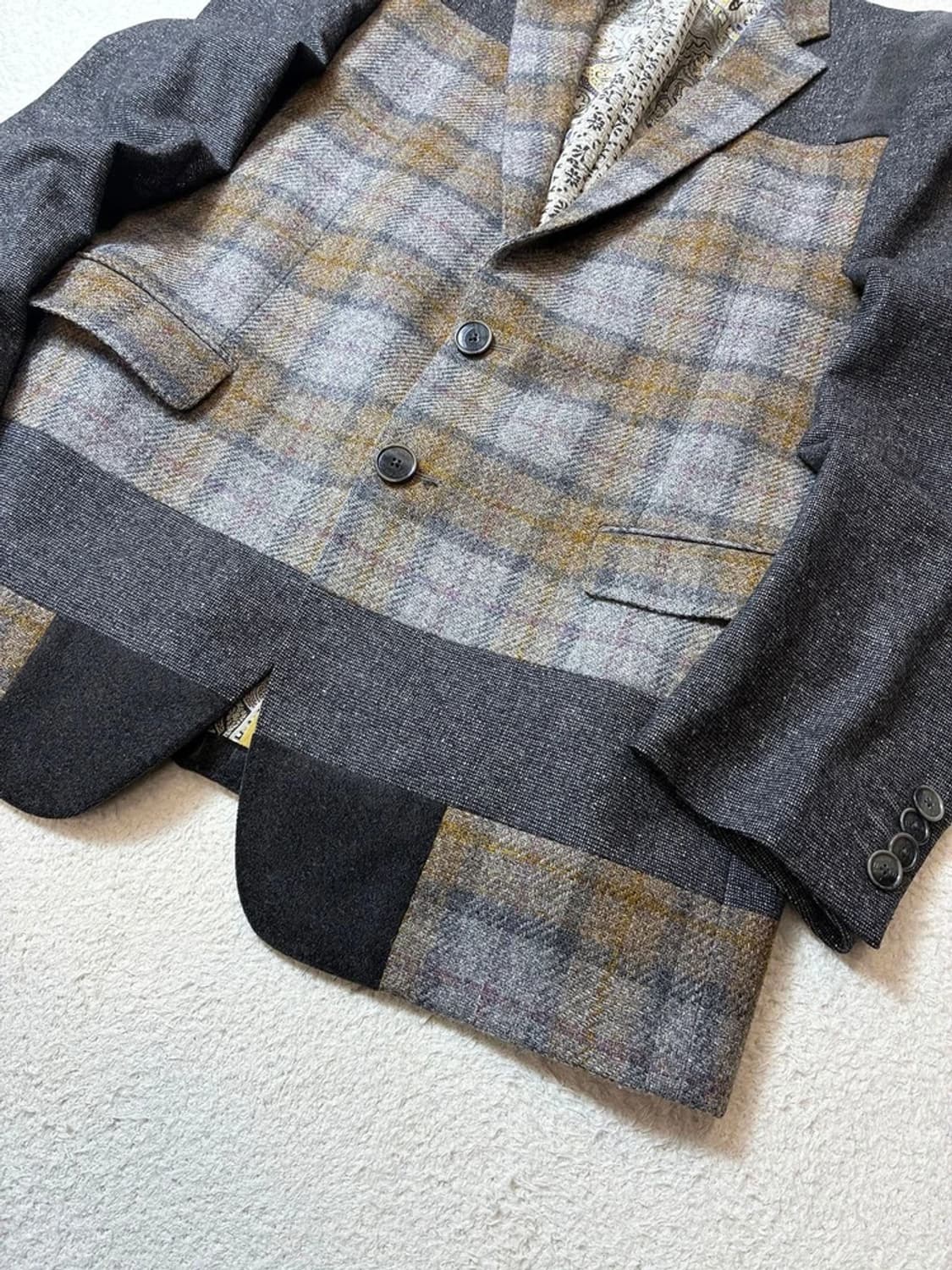 에트로 ETRO 15A/W 울 배색 블레이저 자켓 PN6857 상품이미지3