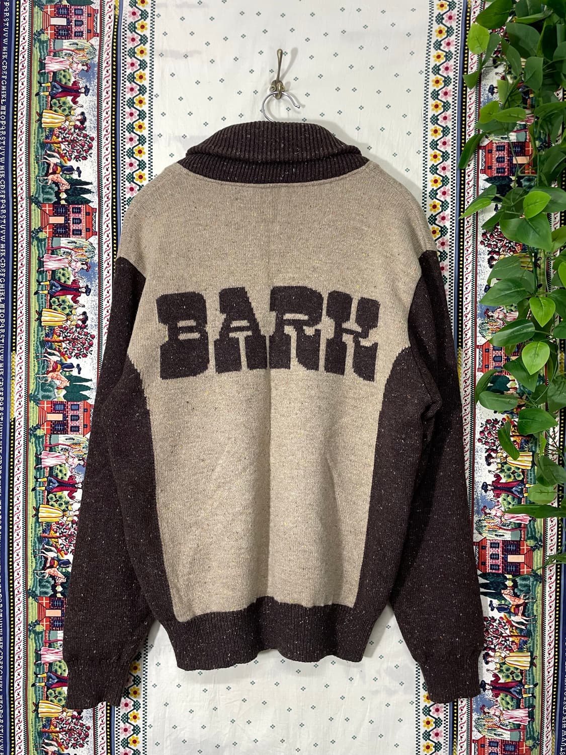 90s 디즈니 숄카라 울 니트 상품이미지2