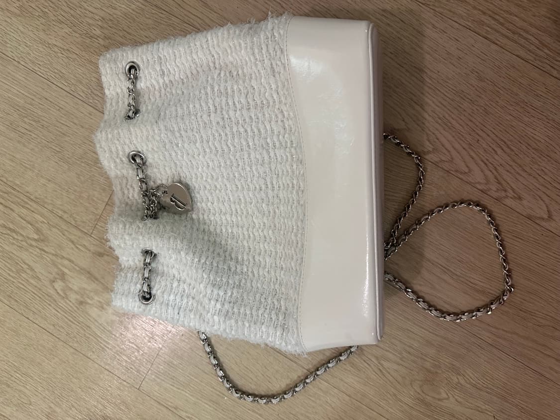 더바넷 트위드백팩 화이트 상품이미지4