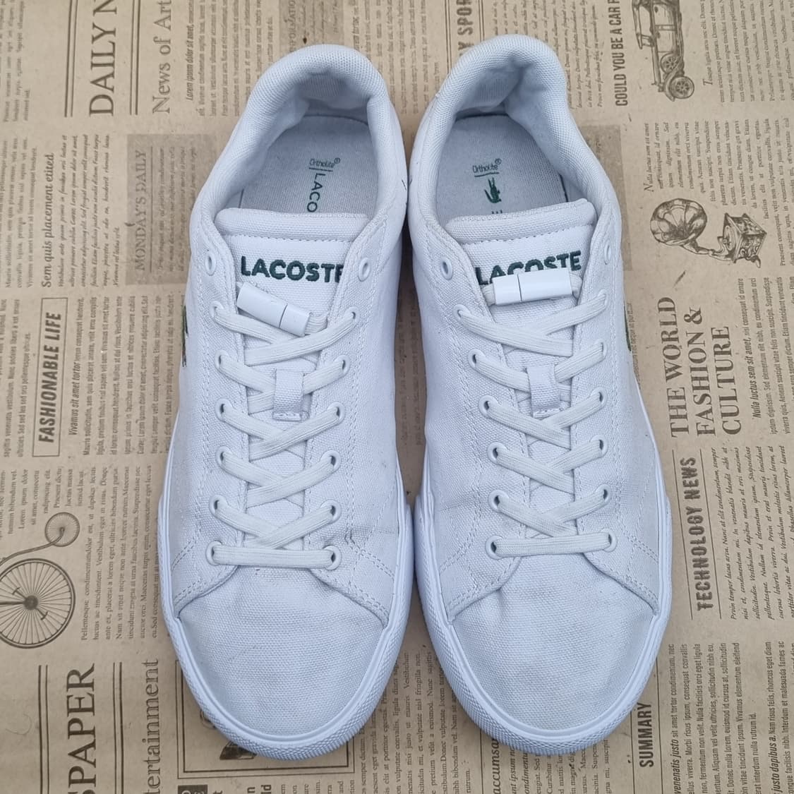라코스테 르론드세트125 스니커즈42 270  상품이미지2