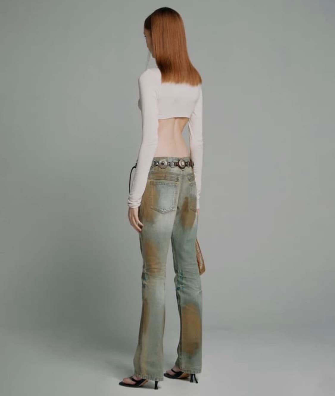 Sculptor 스컬프터 로우라이즈 데님 팬츠 상품이미지2