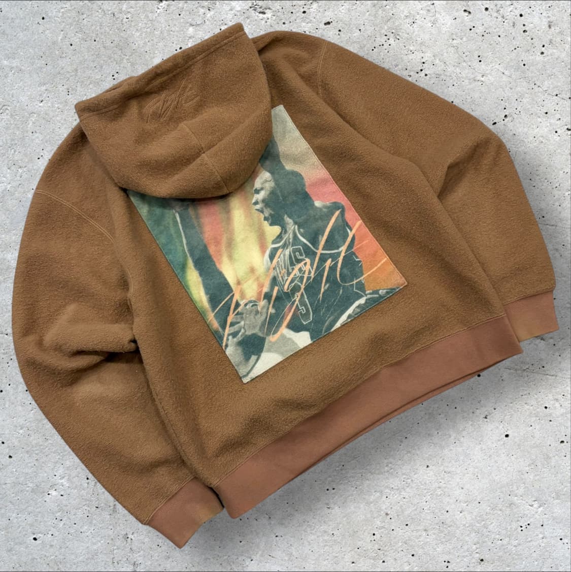 [M] 조던 마이클조던 플리스 후드티 브라운 C965 상품이미지2